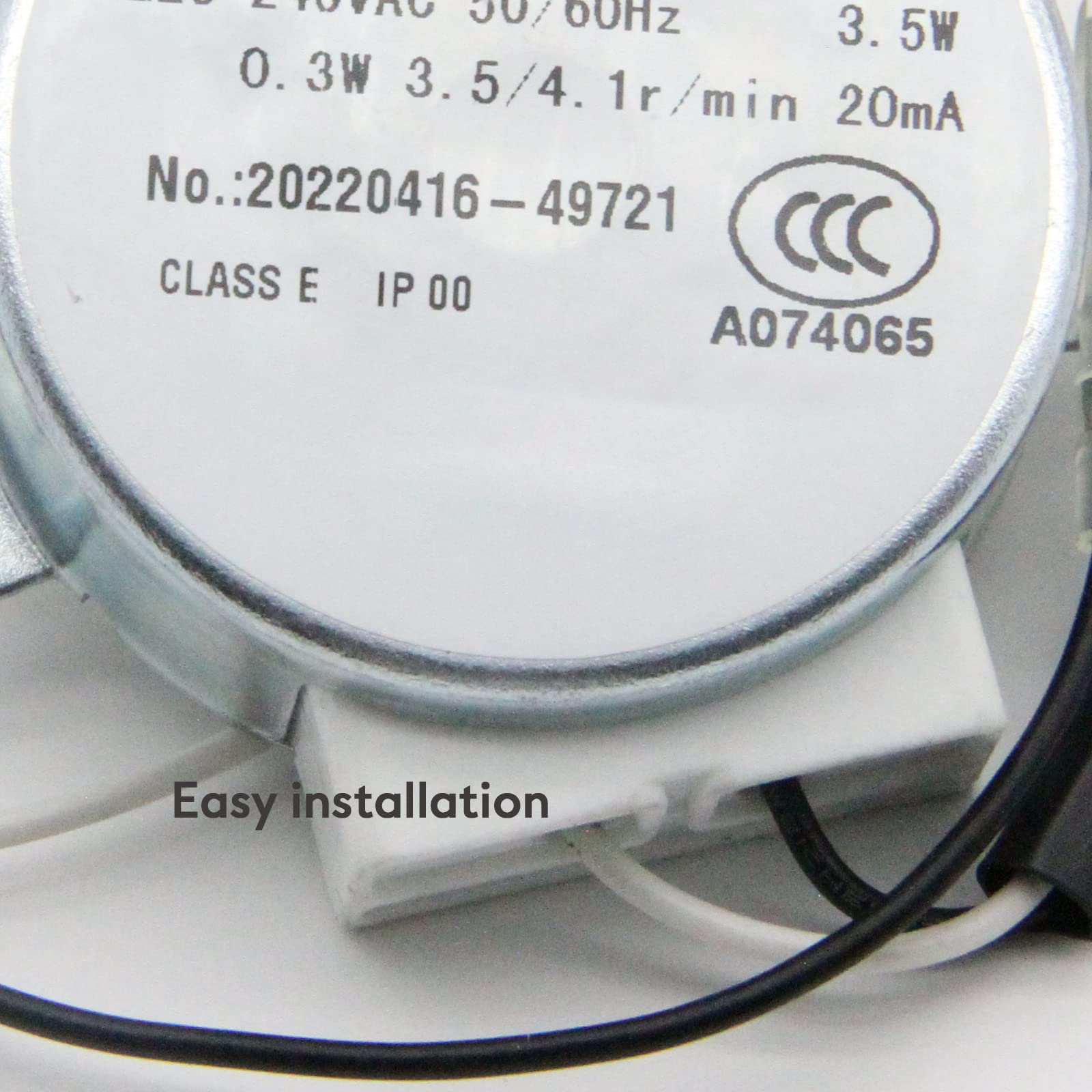 Motore Sincrono 50TYZ-E 220V-240V 3.5W - Per Macchine Cubetti Ghiaccio, 3.5 Giri/min, Ricambio Professionale