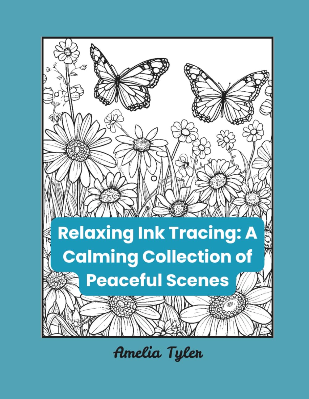 Relaxing Ink Tracing: A Calming Collection of Peaceful Scenes