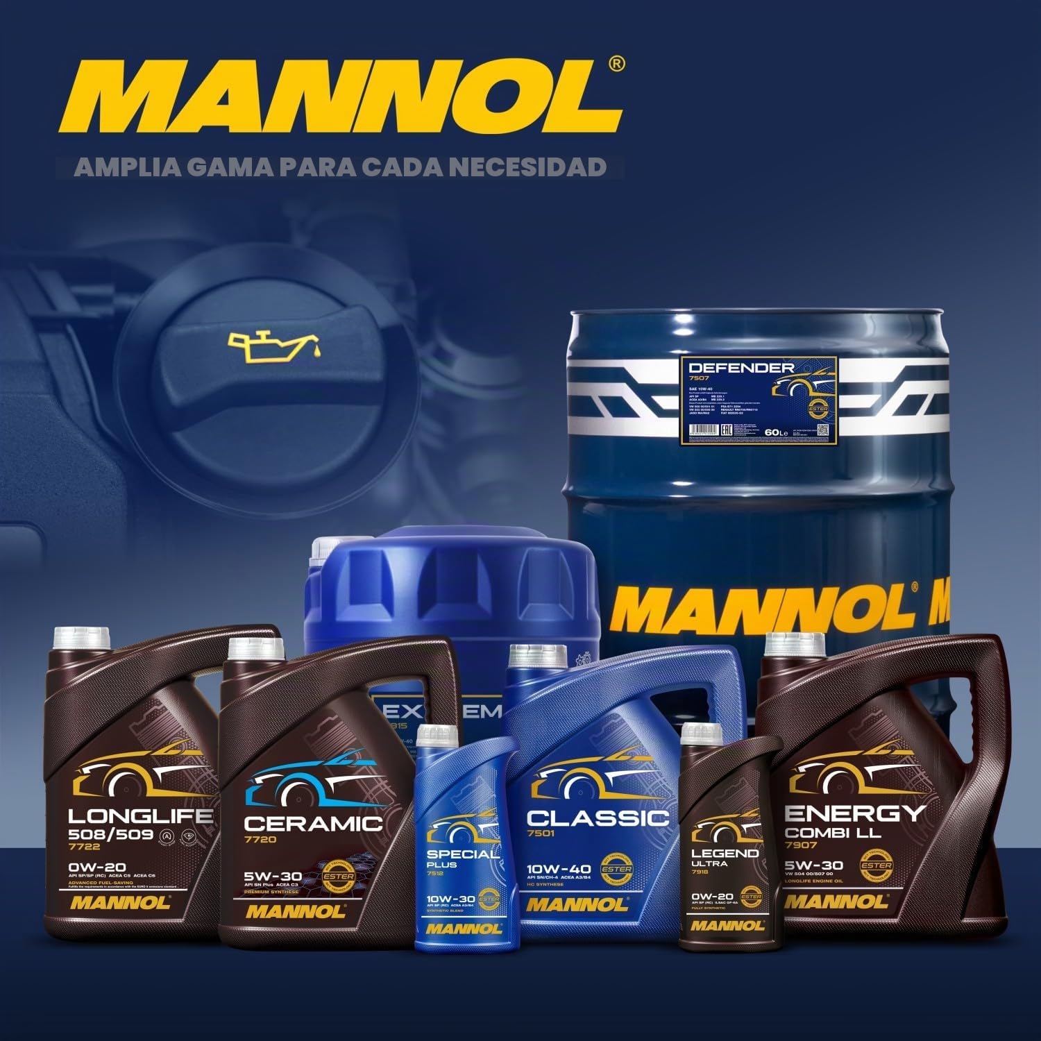 MANNOL 88888700400 - Aceite de Motor Energy Combi LL, 4 L.