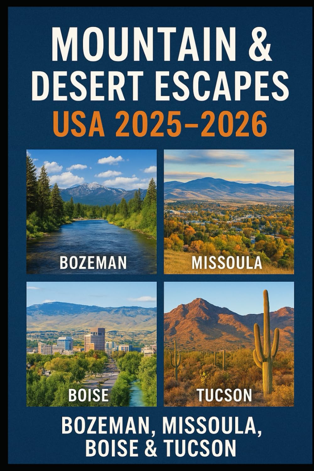 Mountain & Desert Escapes USA 2025–2026: Bozeman, Missoula, Boise & Tucson Travel Guide