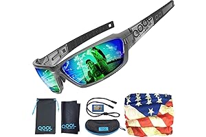 Polarized Fish Sunglasses for Men and Women - Perfect for Outdoor Activities