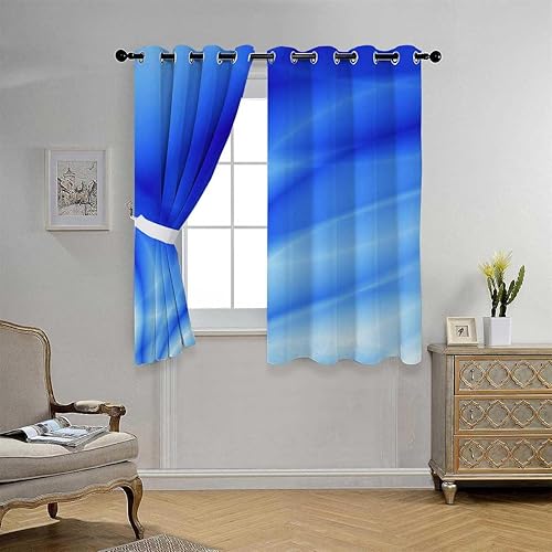 Cortinas para Habitacion Cortinas para Habitacion - Persianas opacas modernas para puertas corredizas de vidrio, tela acústica de 85 pulgadas de