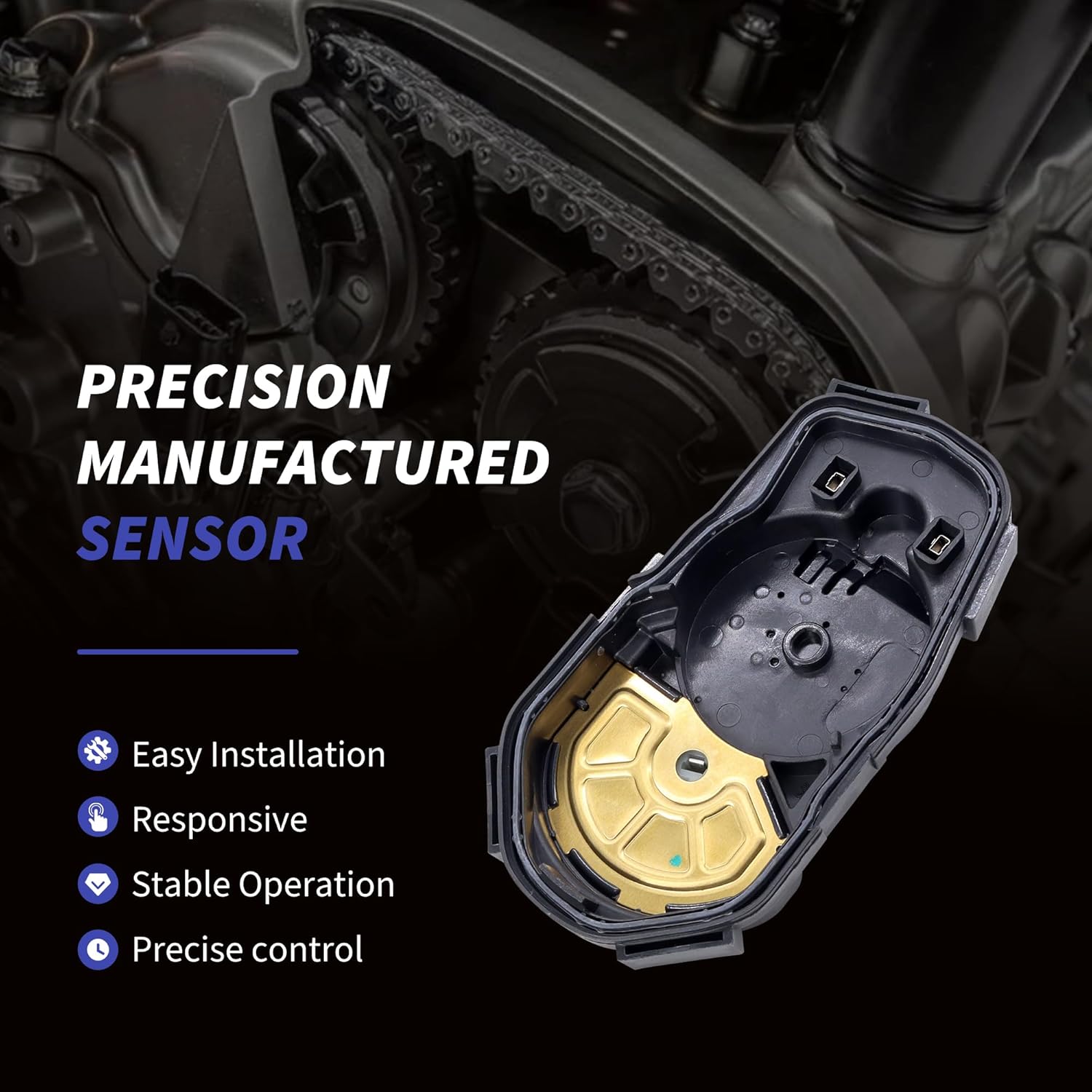 HiSport 19259452 TPS4270 TH445 Throttle Position Sensor Compatible with Chevy GMC Avalanche Express Malibu Silverado Suburban Tahoe Canyon Savana Sierra Yukon Escalade 2008-2015
