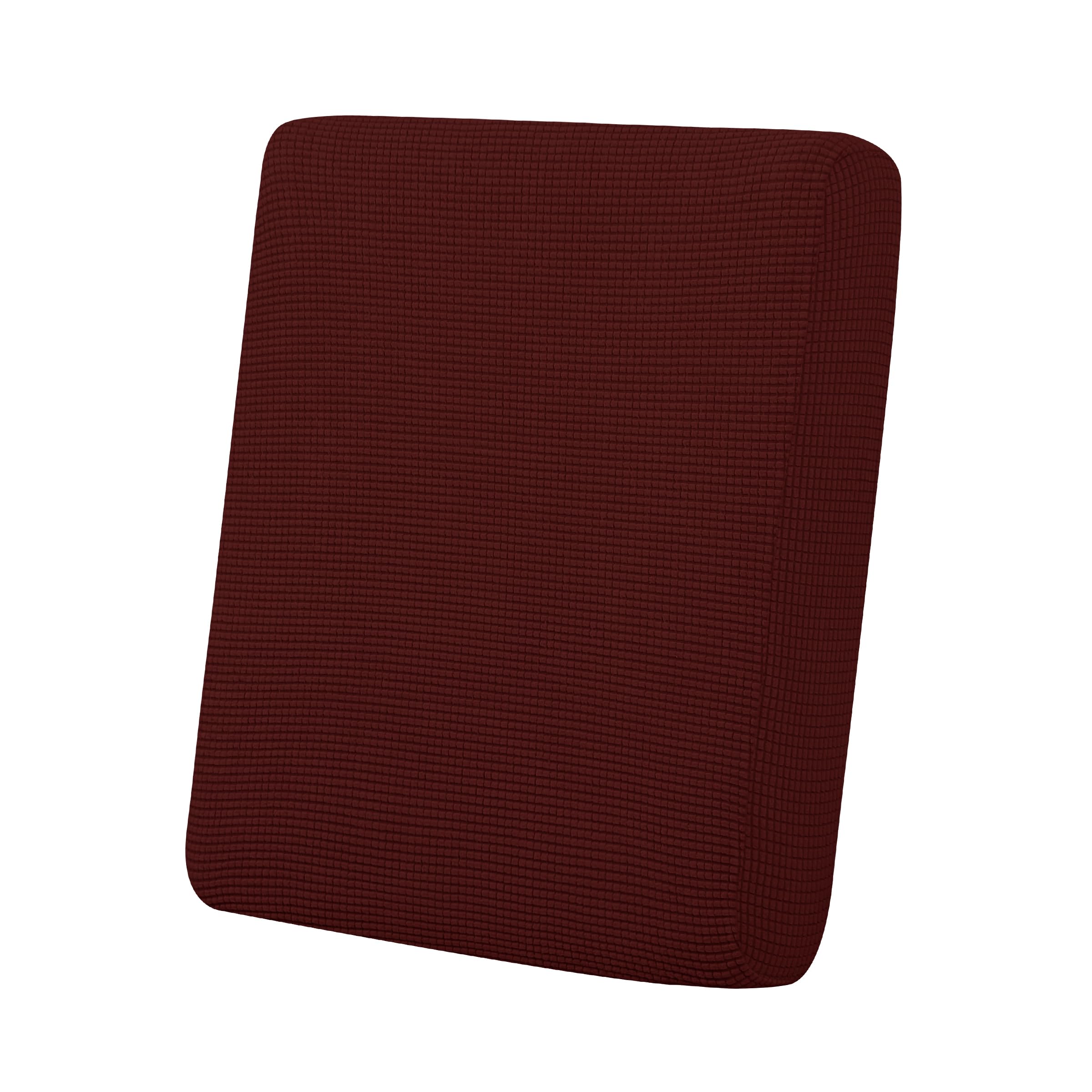 Easy-Going Stretch Cushion Cover Sofa Cushion Furniture Protector Sofa Seat Sofa slipcover Sofa Cover Soft Flexibility with Elastic Bottom (Chair Cushion,Wine)