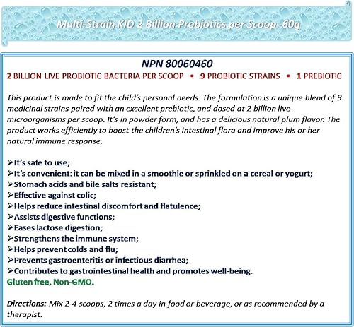 Miniatura 3 de Nova Probiotics Niño 1-12 años 2 mil millones 2.12 oz