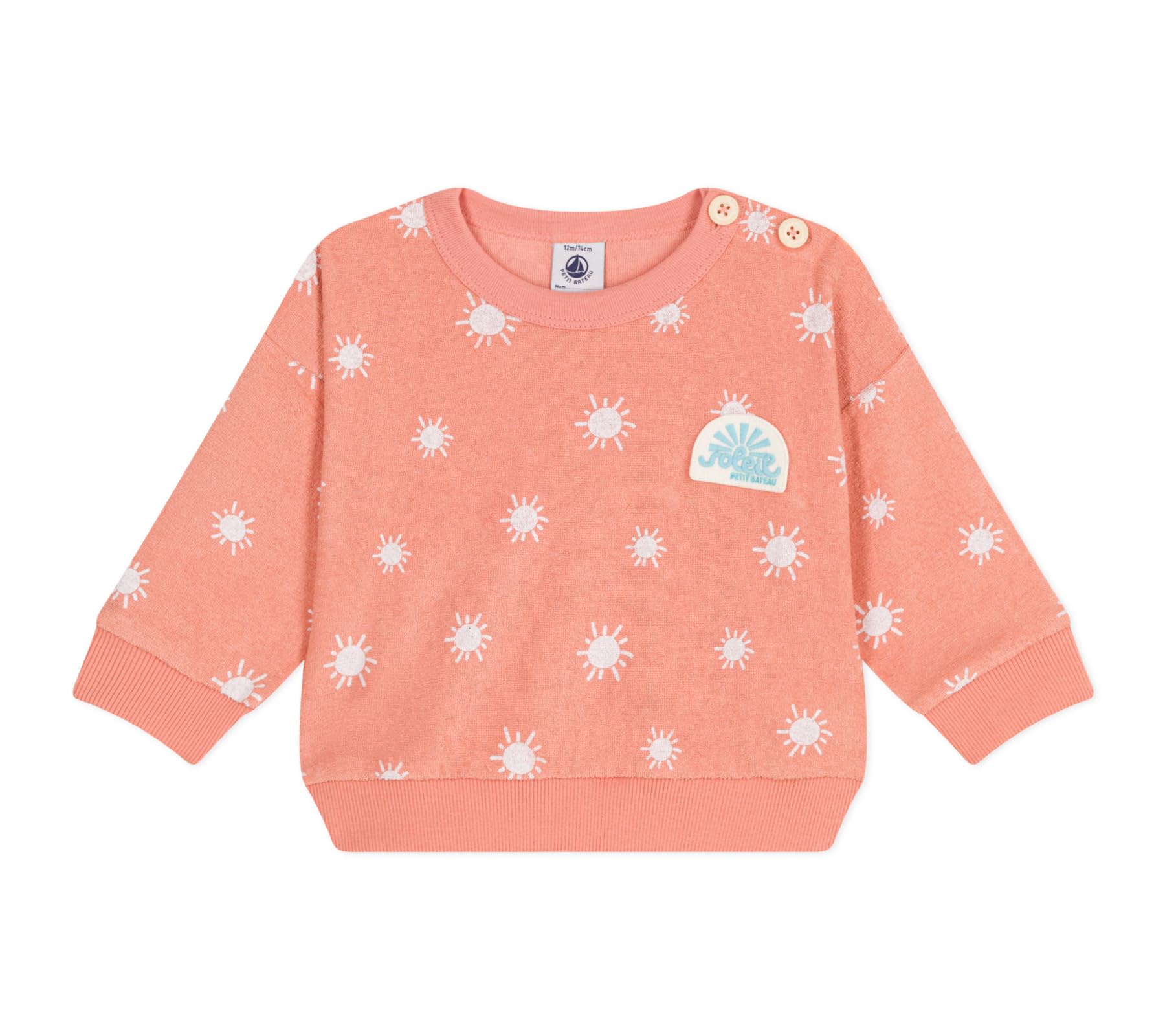 Petit Bateau Felpa Bimbo