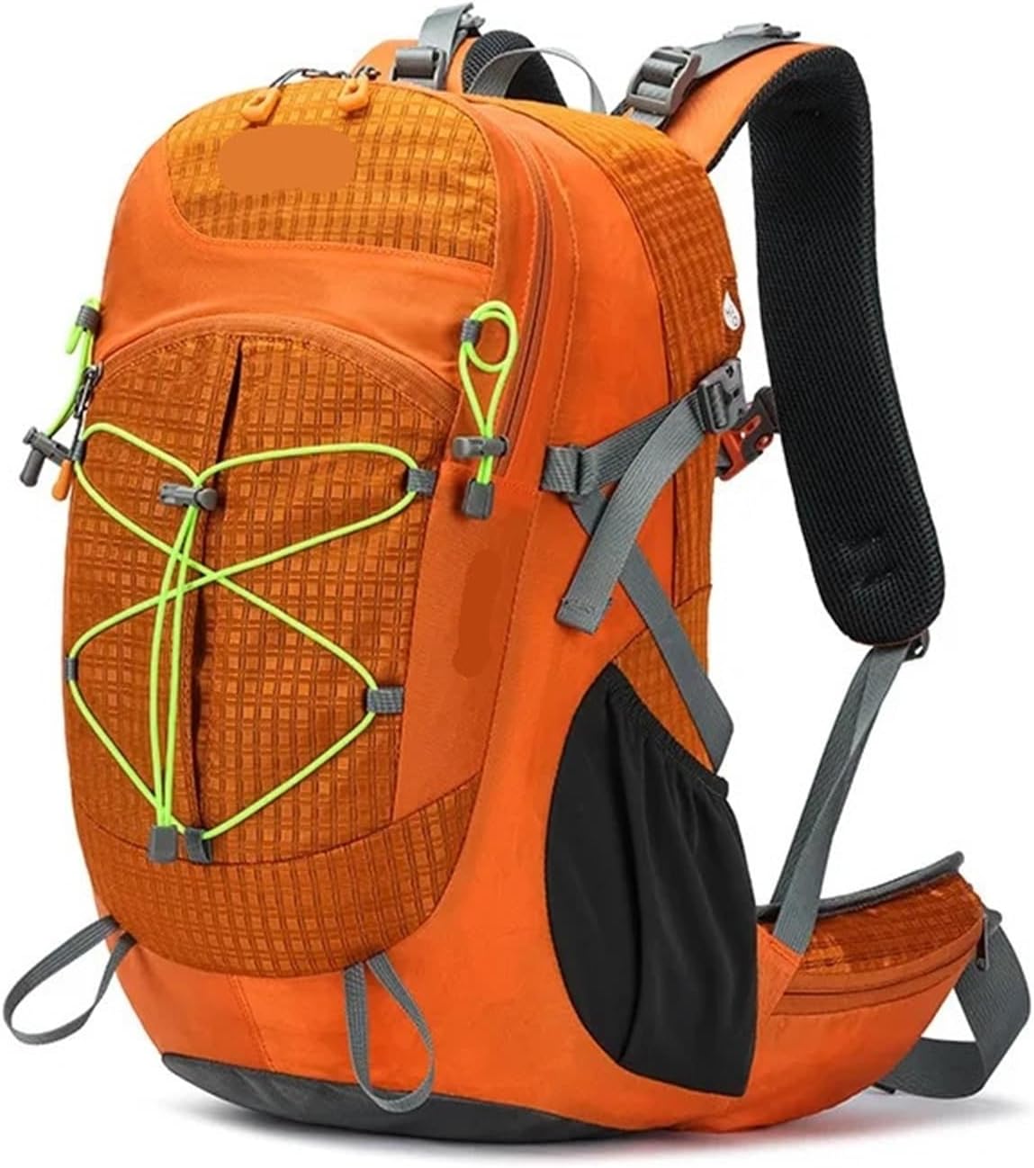 35L Hiking Trekking Backpack – Unisex Bag With Backplane & Waterproof Cover For Camping & Outdoor Sports(Black)