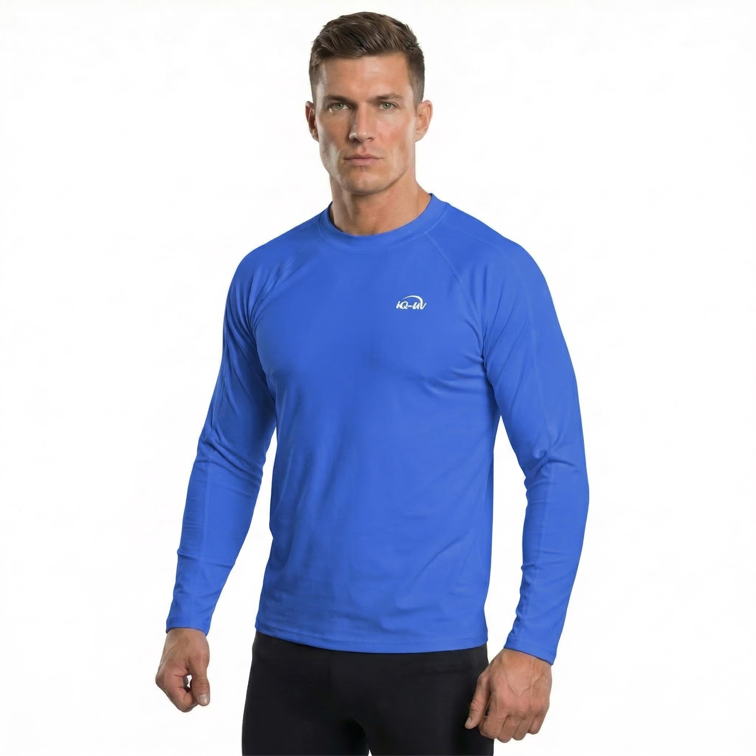 iQ-Company, Maglietta con Protezione Solare UV Uomo IQ 300 Watersport a Maniche Lunghe