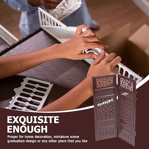 Miniatura 6 de 2 muebles en miniatura para casa de muñecas chinas, accesorios para casas de muñecas en miniatura, divisores de pantalla chinos, divisores de