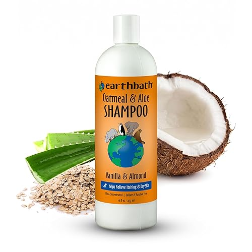 Oatmeal & Aloe Dog Shampoo - Oatmeal Shampoo for Dogs,