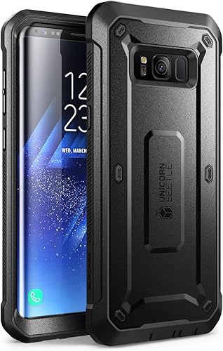 SUPCASE Unicorn Beetle Pro Series - Funda protectora para Samsung Galaxy S8 carcasa protectora resistente para Galaxy S8 2017 negro