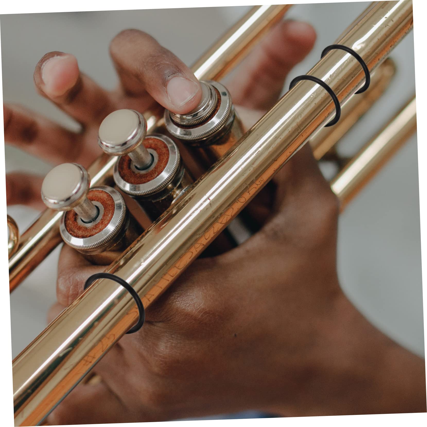 Embout Buccal Trompette En Laiton Embouchure Trompette Accessoires D' Instruments De Musique Pour Accessoire De Remplacement De Corne,Accessoires De Jeu