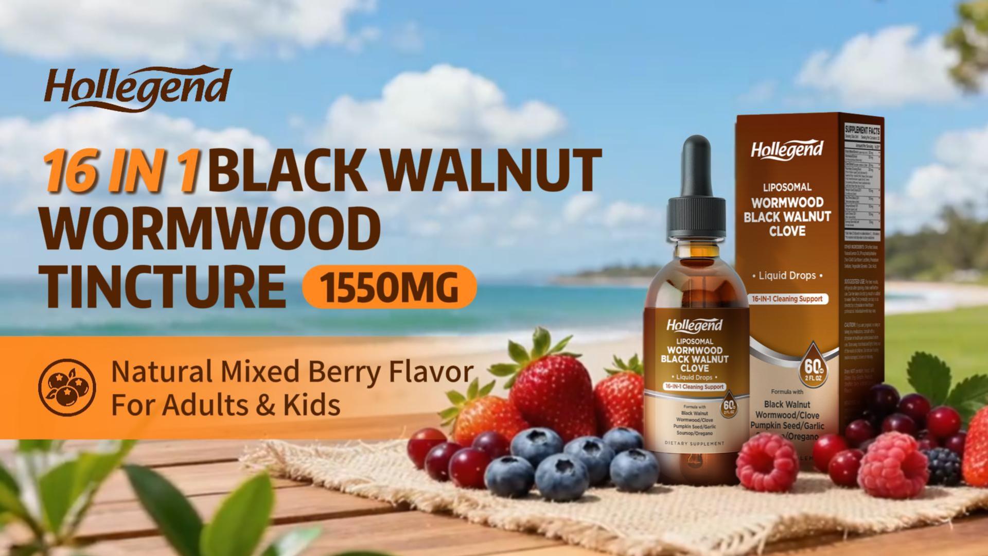 Amazon.com: 16-in-1 Wormwood Black Walnut Clove Tincture for Human
