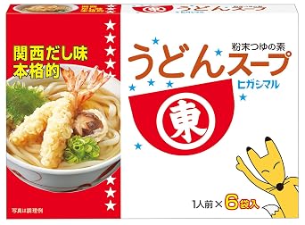 Higashimaru Udon Soup Stock 1.7oz 8g x 6pcs