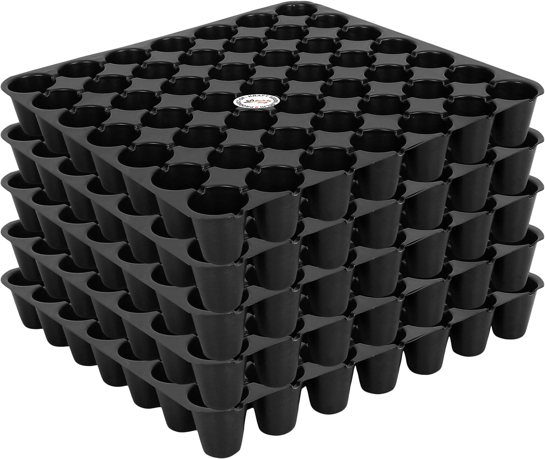 Kraft Seeds Seedling Tray, Multicolour, 5 Piece