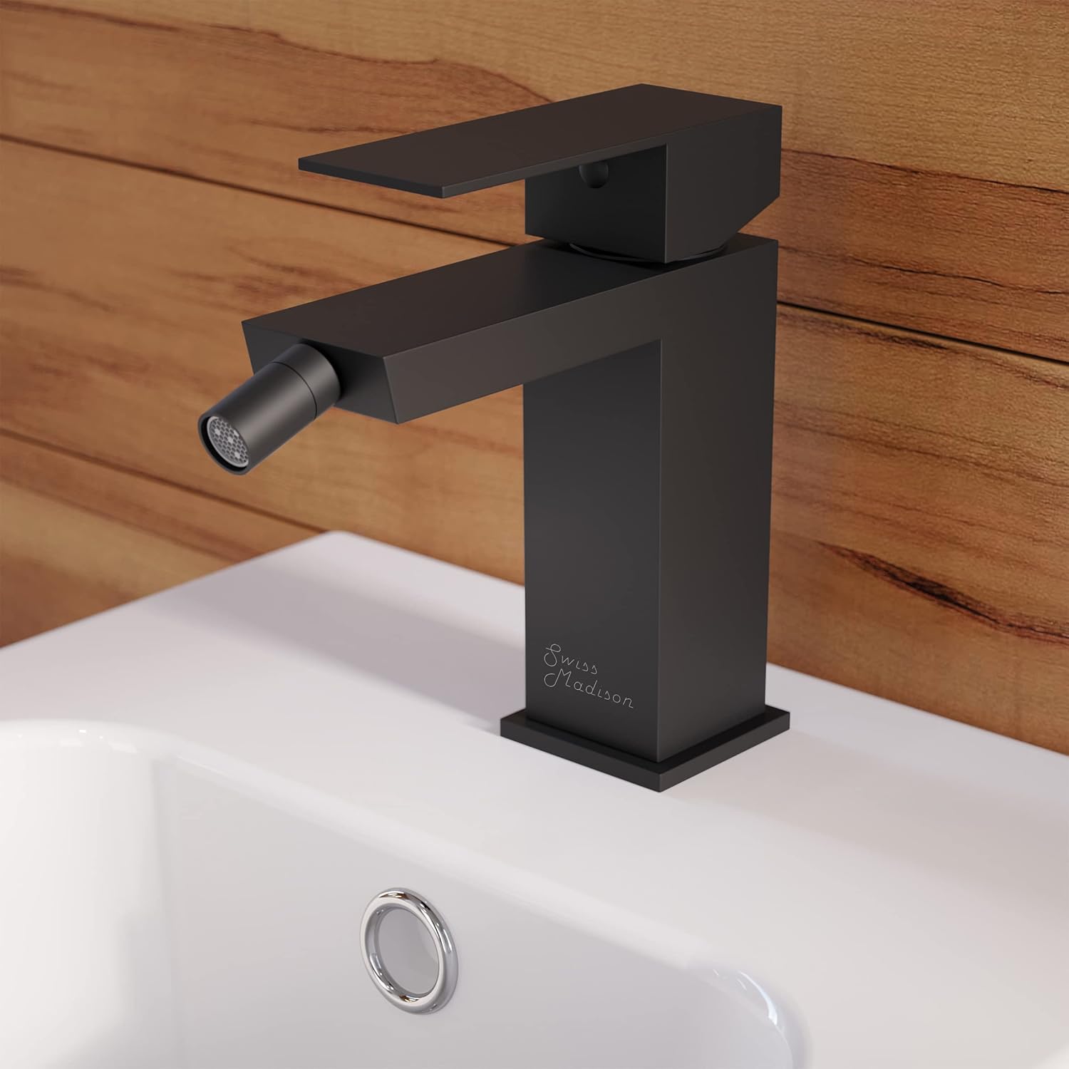 Swiss Madison Well Made Forever SM-DF80MB Concorde Bidet Faucet in Matte Black: Tools & Home Improvement