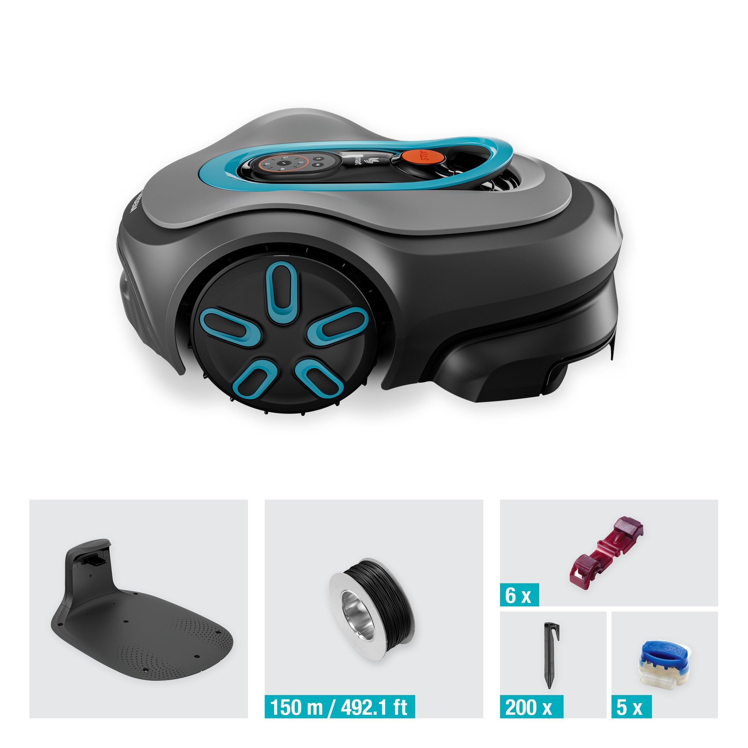 GARDENA Robô corta-relva Smart SILENO PRO 600 m²