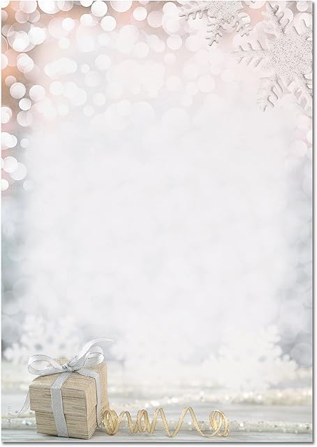 SIGEL DP135 Christmas writing paper "Christmas Surprise", A4, 90 gsm, 100 sheets