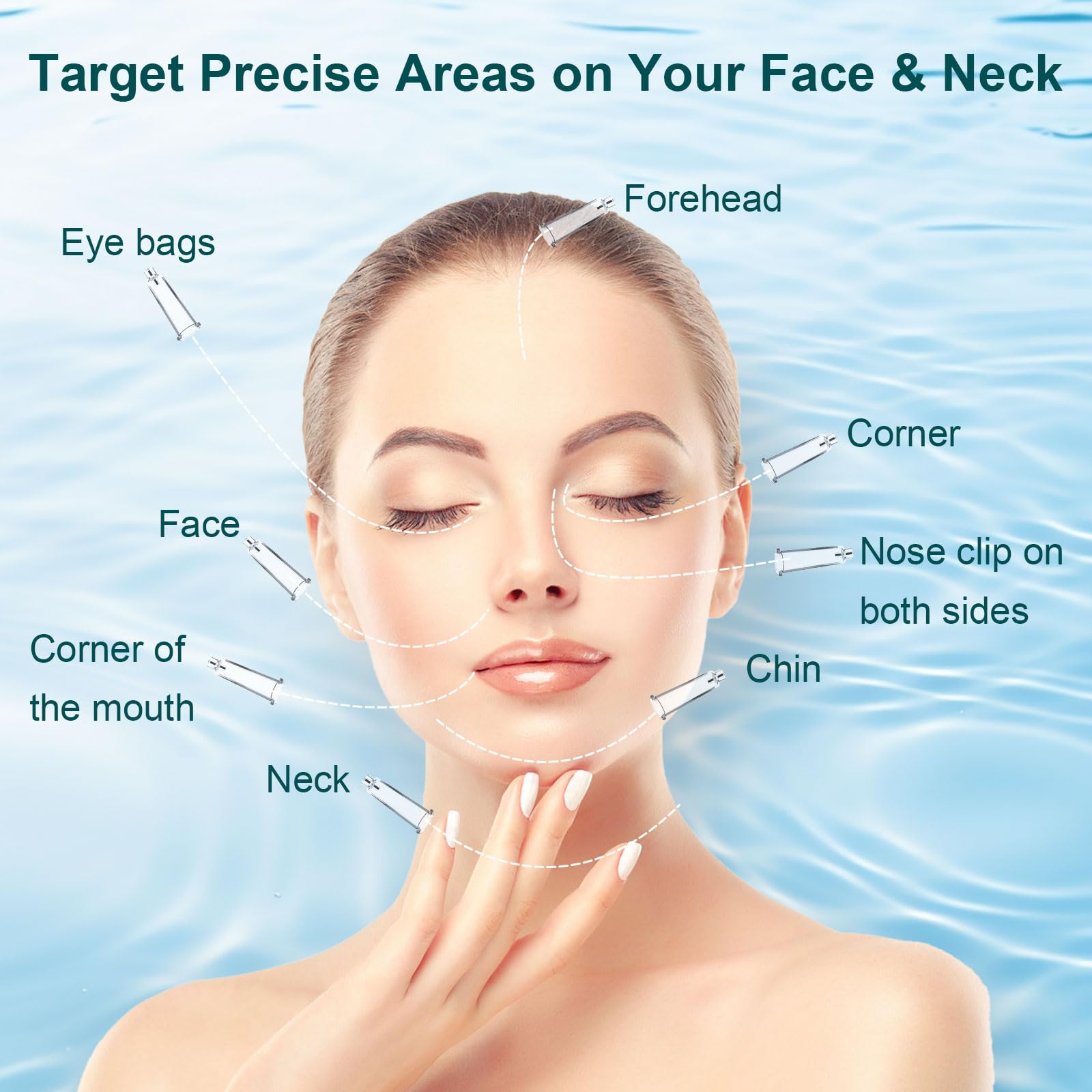 Electric Facial Cupping Set for Face with Dual-cup & Single-cup Usage