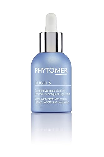 Phytomer OLIGO 6 - Suero de gel hidratante facial  Potente gel hidratante facial  Potenciadores avanzados de vitaminas, minerales y prebióticos para