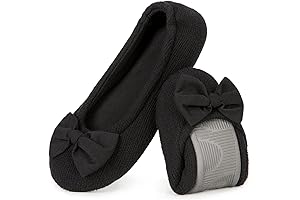 Comfy Cotton Knit Office Slippers