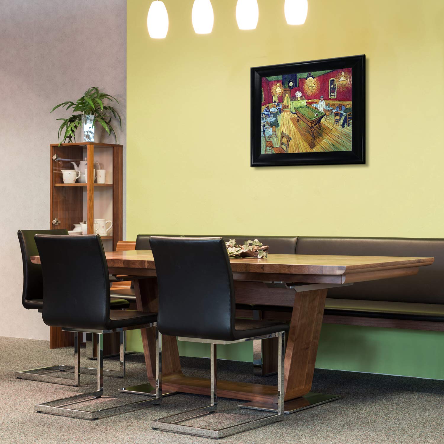 Amazon.co.jp: overstockArt ヴァン・ゴッホ ナイトカフェ絵画