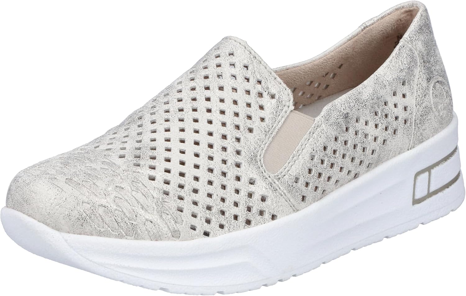Rieker Dames 58955 Slipper, roze, 39 EU, roze, 39 EU