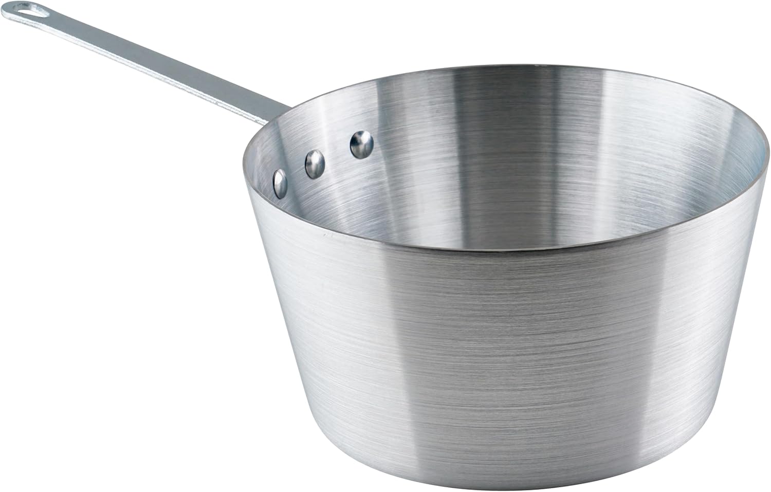 Winco Heavy-Duty Aluminum Tapered Sauce Pan, 3mm, 5 Quart