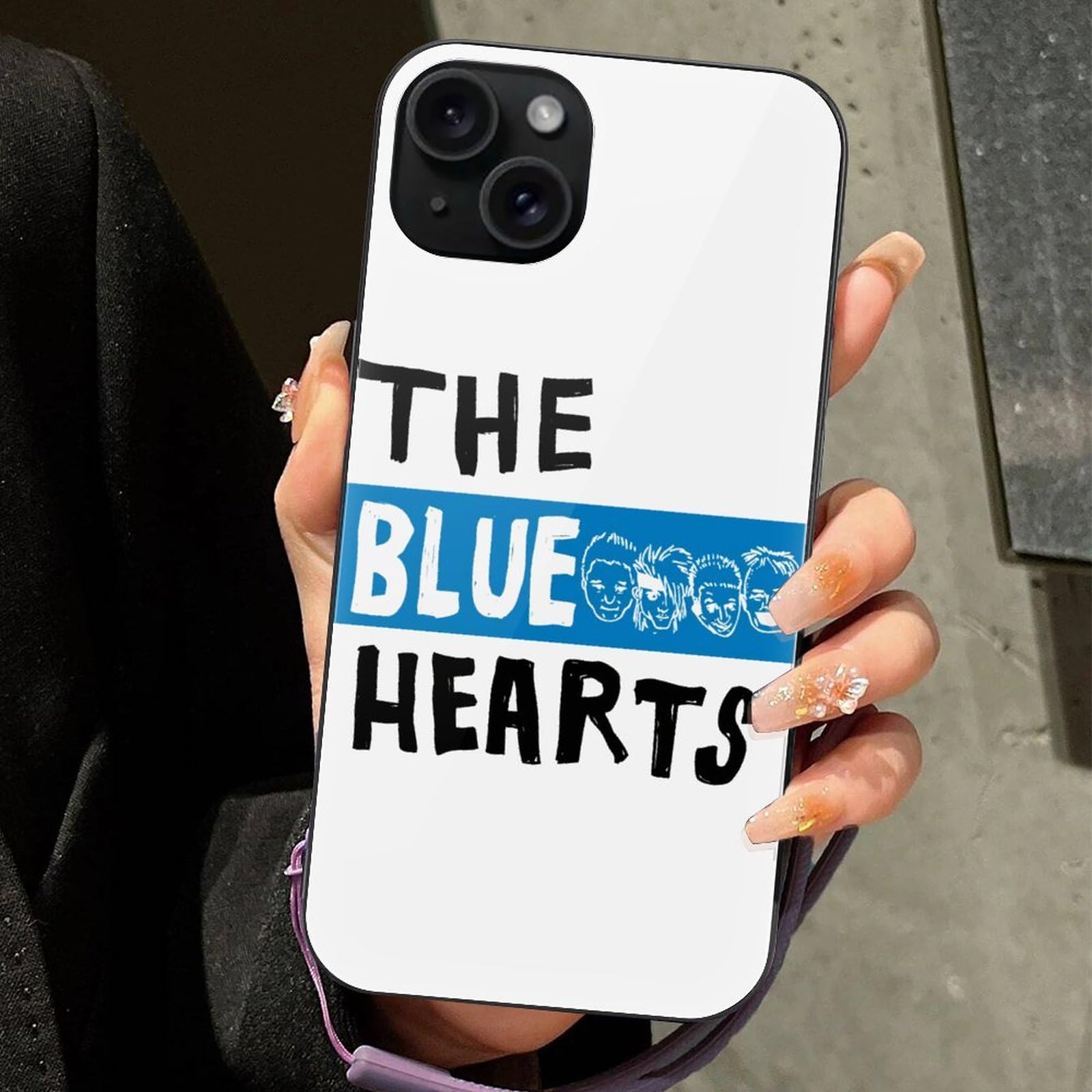 Amazon.co.jp: THE BLUE HEARTS ブルーハーツ iPhone 15 ケース