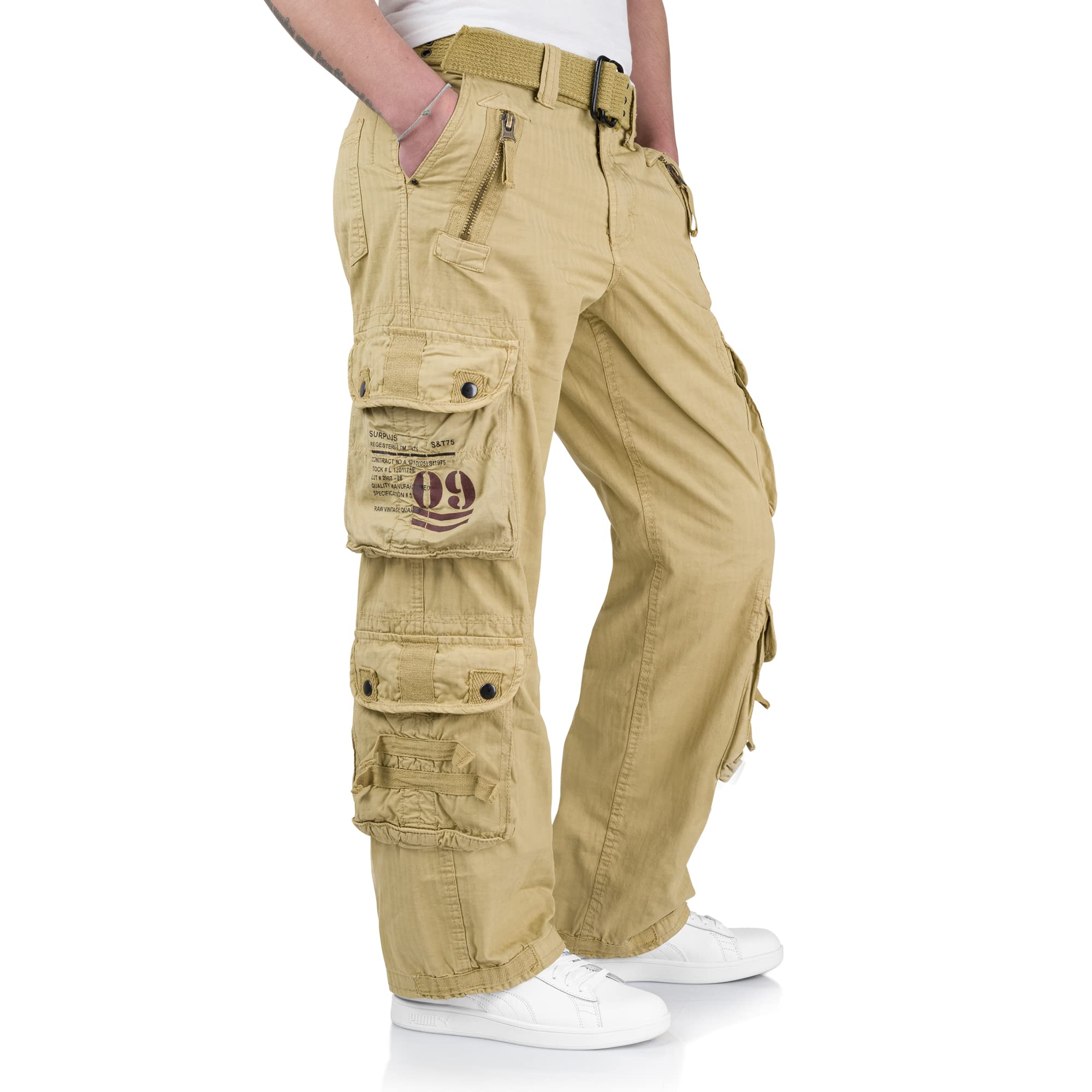 Surplus Raw Vintage Royal Traveler spodnie i Royal Traveler Slimmy