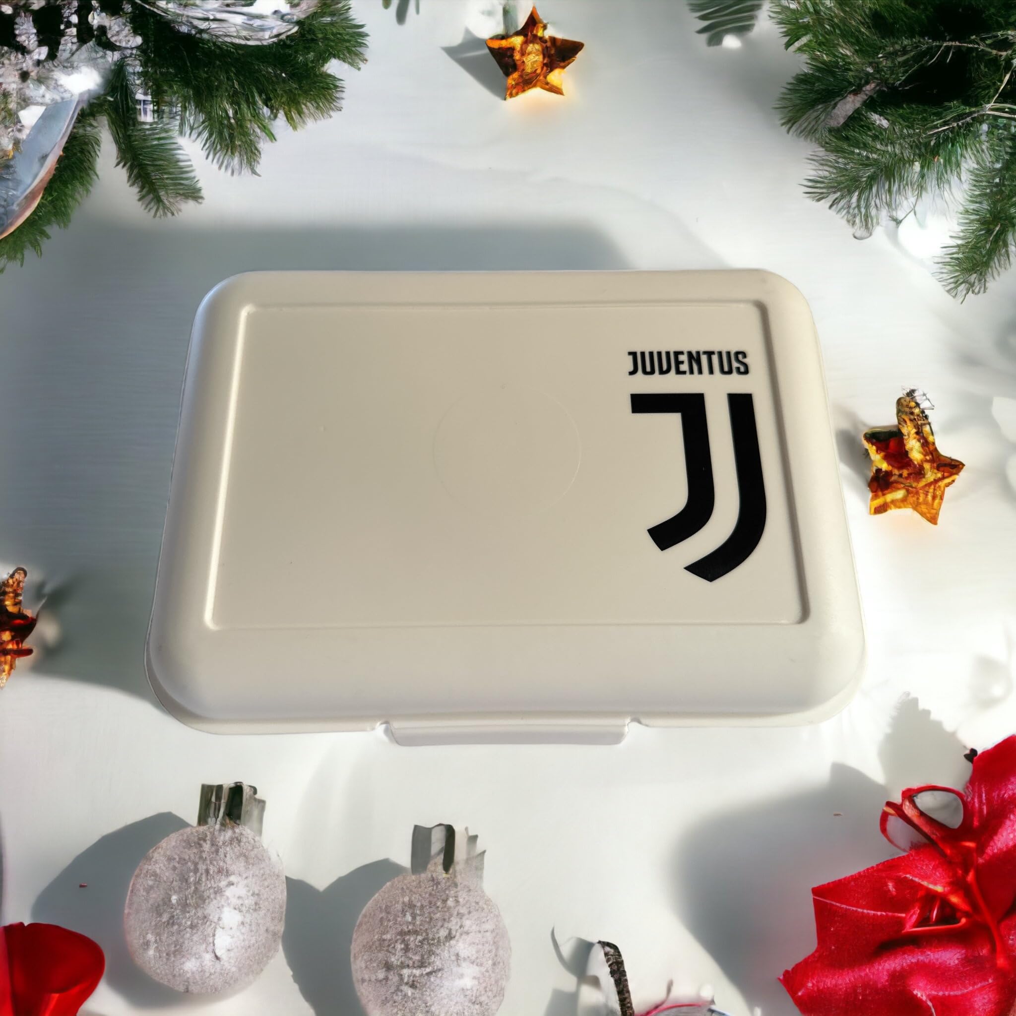 Set Portamerenda + Tazza Juventus Ufficiale | Idea Regalo Per Tifosi | Lavabile In Lavastoviglie - Foto 3