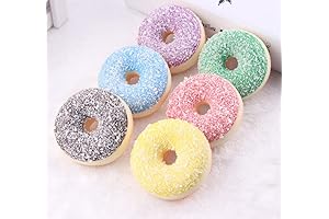 6-Piece Realistic Artificial Donuts: The Ultimate Treat for Photography and Home Decor