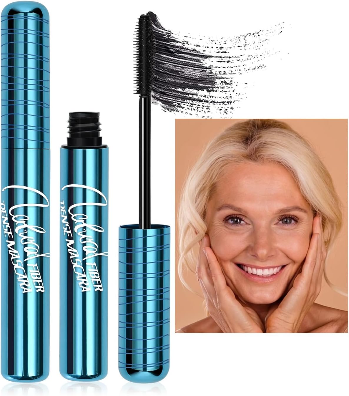 Mascara for Older Women, Black Mascara for Seniors with
