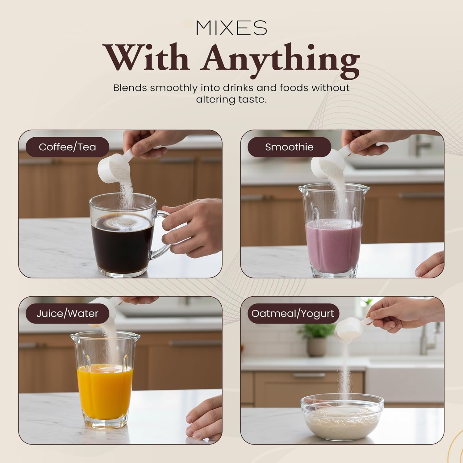 Sehat Halal Collagen Protein Powder, Collagen Peptides Powder, Supports Healthy Hair, Skin, Nails and Joint Function, Grass-Fed Beef Collagen, Type I & III Hydrolyzed, Non-GMO, Unflavored, 45 servings - Image 3