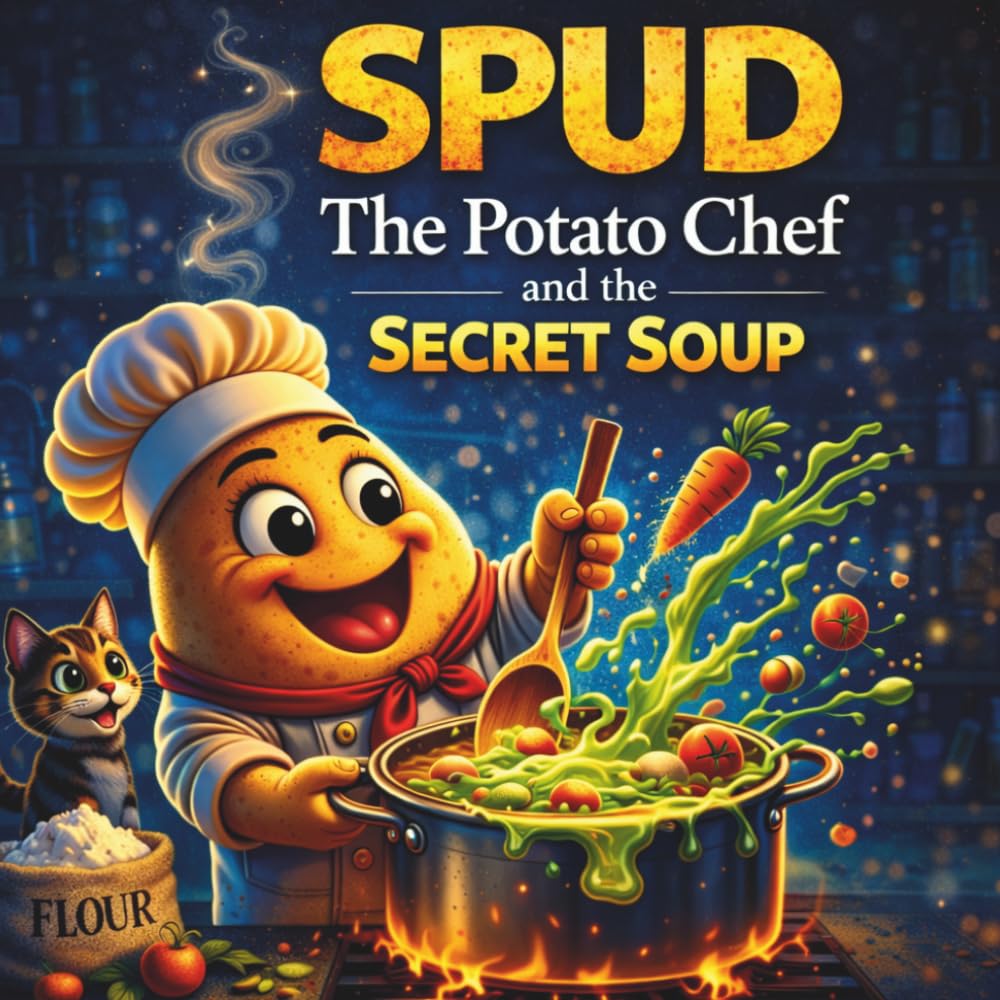 Spud the Potato Chef: A Funny Kitchen Adventure About a Potato Who Doesn’t Want to Be Cooked (Spud Kitchen Stories)