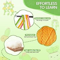 Vista 4 de Crochetta Crochet Kit for Beginners, Crochet Starter Kits for Adults, Amigurumi Craft Knitting Crocheting Kits with Step-by-Step Video Tutorials, 6