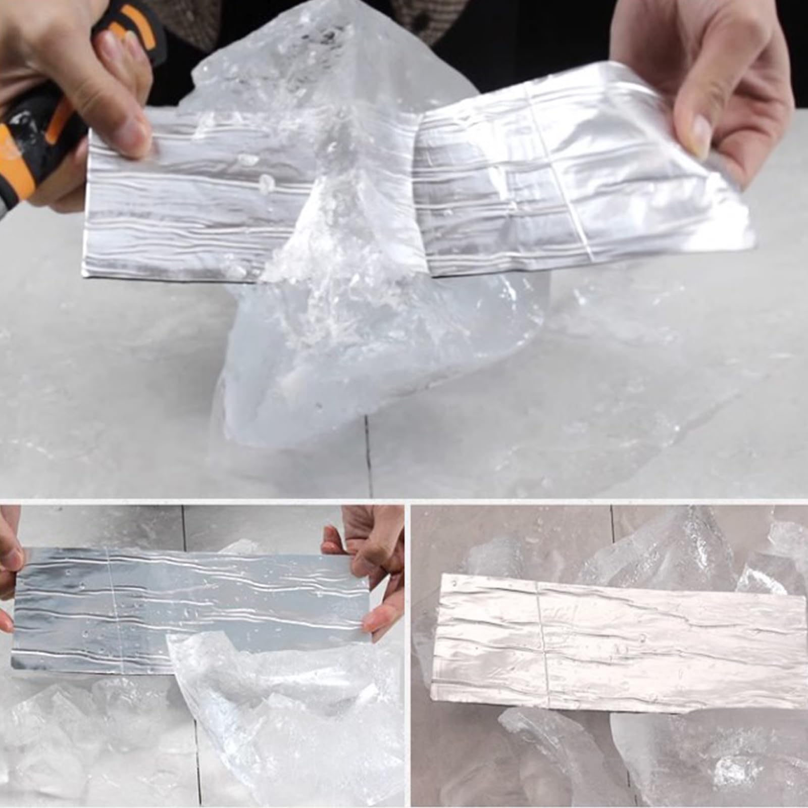 Cinta de asfalto autoadhesiva, cinta bituminosa, cinta de papel de aluminio, cinta de sellado de protección UV, resistente al agua, parche para agujeros y grietas, aislamiento térmico, para fugas en