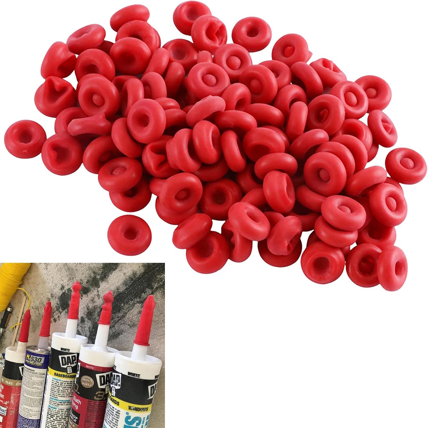 Sohefa Caulk Cap Sealer, Caulk Tube Sealer Caps, Caulk Cap Caulk Sealer