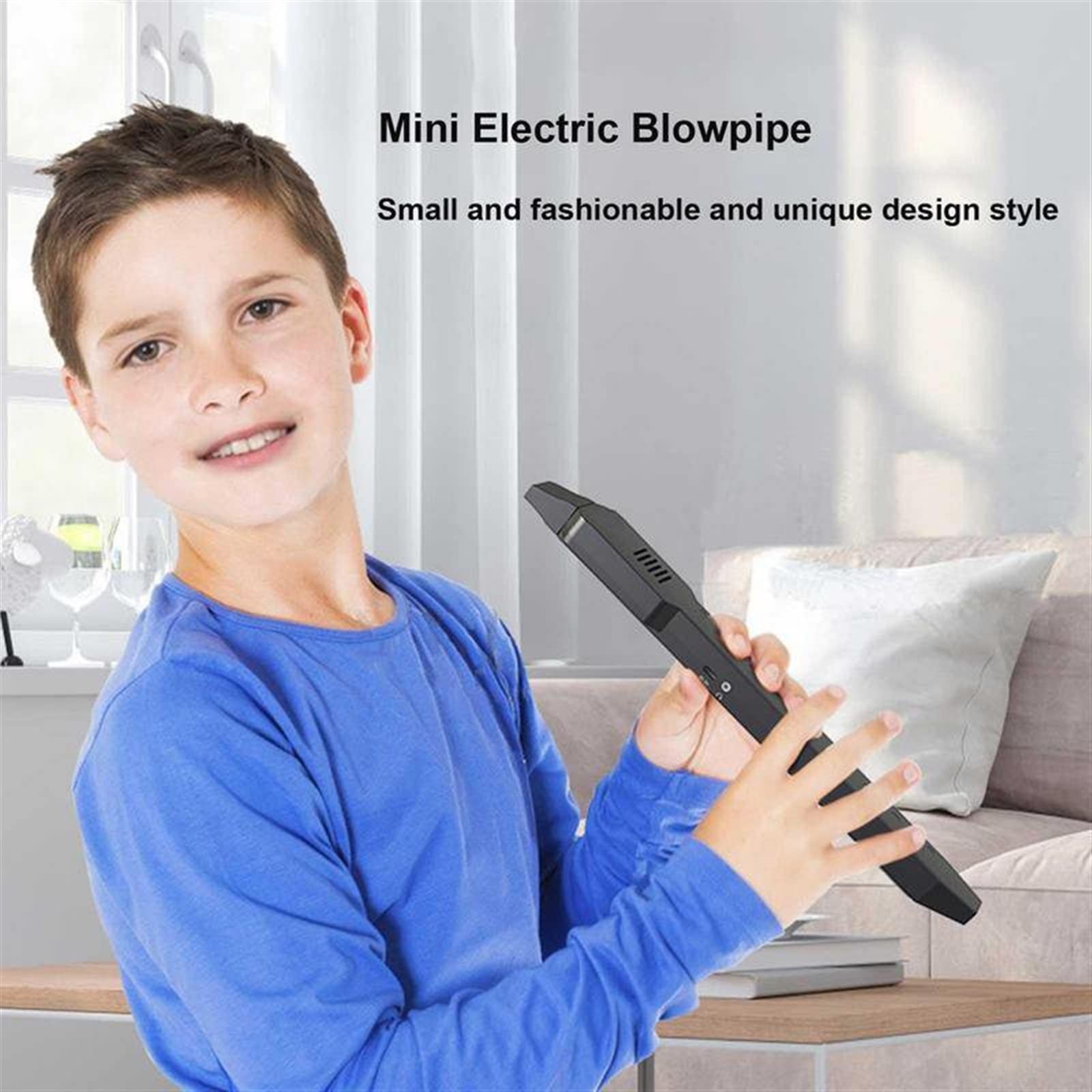 Saxofón Eléctrico Mini Instrumento De Saxofón, Instrumento De Música De Saxofón De Bolsillo con 4 Horas De Funcionamiento, Instrumento De Viento Digital (Color : 2)