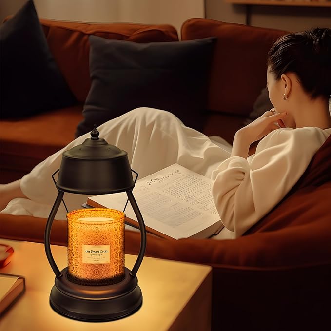 Lámpara Calentadora de Velas, Dimmable con Temporizador, Decoración Hogar miniatura 2
