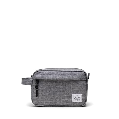 Herschel Supply Co. Chapter Travel Kit Travel Pouch Raven Crosshatch, Synthetic