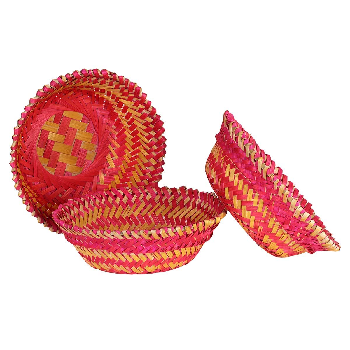 Bamboo Craft Basket Set