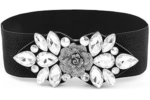 Rhinestone Belt: Fashionable Waist Accessory for Women of All Sizes