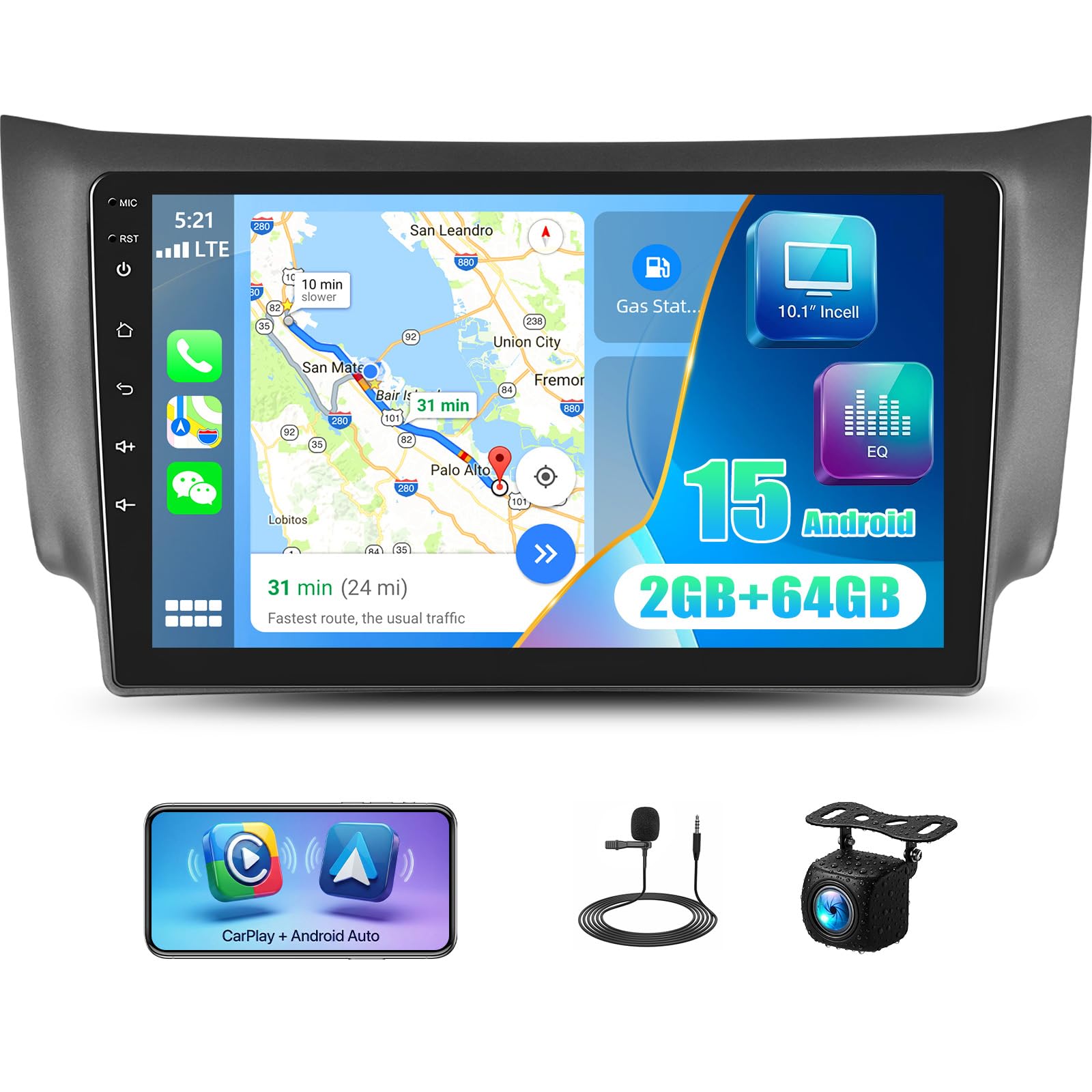 Amazon.com: Android 15 Car Radio for Nissan Sentra 2013-2017 with
