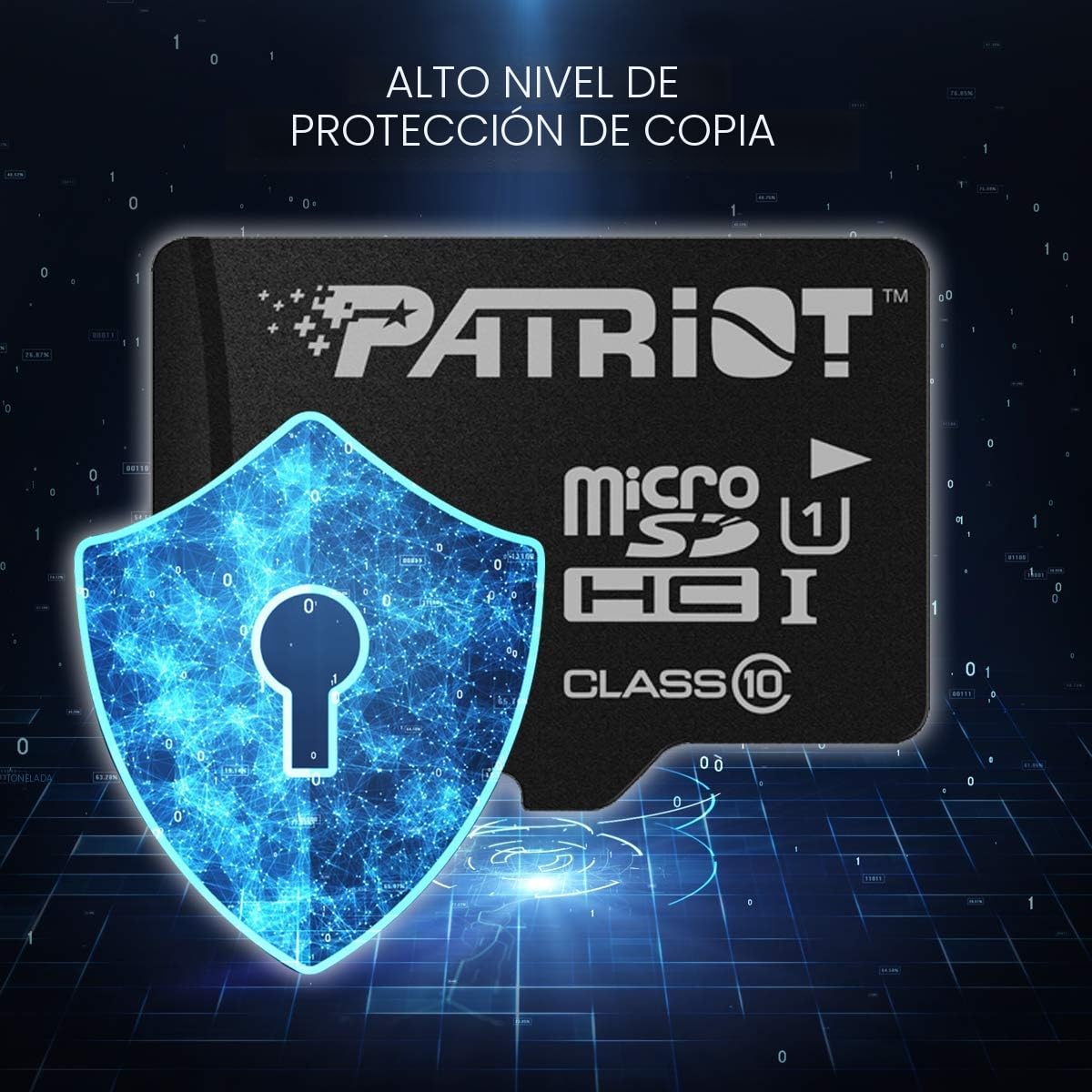 Patriot Memory Tarjeta de Memoria Flash MicroSD de la Serie LX de 128GB - PSF128GMDC10 - Paquete de 5 Piezas