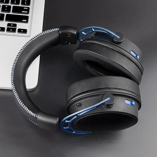 Vista 29 de SOULWIT Almohadillas de repuesto de gel refrescante para HyperX Cloud 1/2/3/Pro/Core, Cloud Alpha/Flight/Stinger Series, CloudX Stinger/Flight Negro