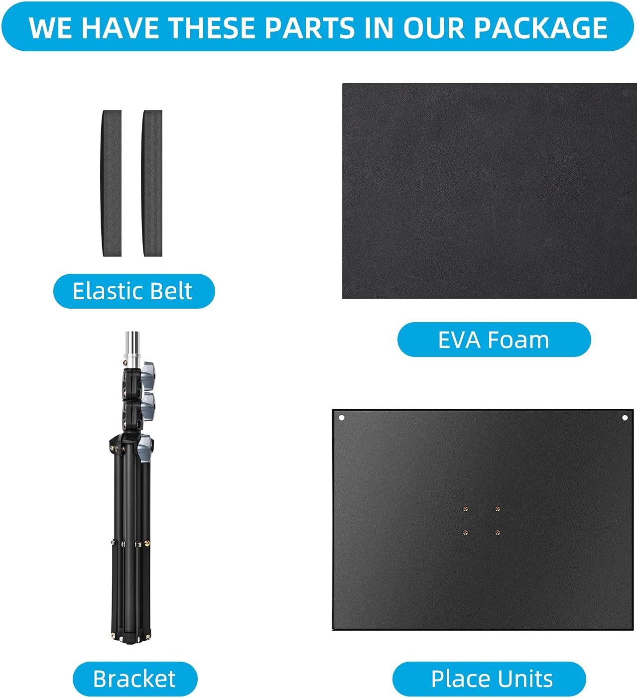 CODN Projector Stand, Foldable Projector Mount Laptop Tripod Adjustable Height 23'' to 43'', Universal Outdoor Laptop Floor Stand for Computer, Book, Music Notes, Sound Media, DJ Equipment : Electronics