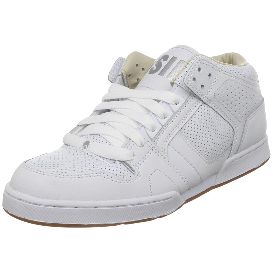 Amazon.com | Osiris Men's NYC 83 Mid Skate Shoe,White/Silver
