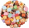 100 PCS Slime Charms, Resin Charms, Cute Charms, Mini Charms for DIY Crafts, Junk Case Decorations, Phone Case Customization, Epoxy Resin Art Projects and Creative Gift Making