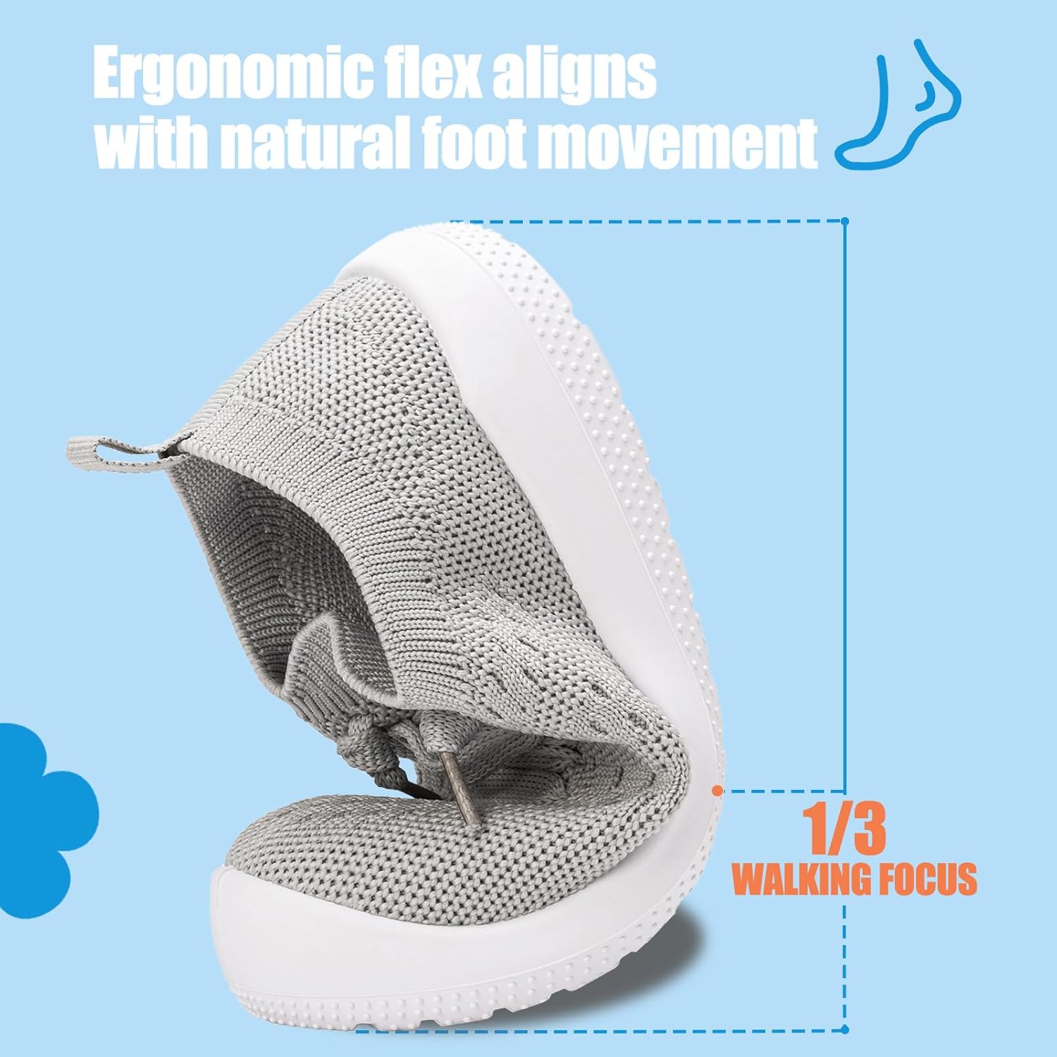 Toddler Boys Girls Shoes Slip on Walking Sneakers Breathable Kids Tennis Shoes-1154 - Image 4